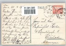 Tunis 1911 Künstlerkarte