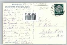 Hirschberg im Riesengebirge Jelenia Góra 1940 - Schlingelbaude