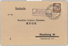 16727 O1420 Velten - Landpoststempel Staffelde
