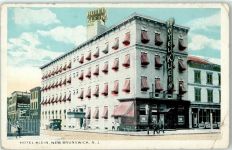 St. Martin New Brunswick Lithographie Hotel Klein