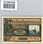 Arys Orzysz Notgeldschein 25 Pfennig