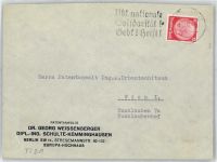 W1000 Berlin Mitte WHW Sonderstempel