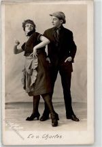 Lu und Charles Tanz Foto AK
