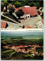 78183 W7713 Behla - Gasthaus Zum Sternen Karl Vetter Fliegeraufnahme