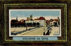 89100 Sens - Sens (Frankreich) Leporello I-II