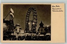 1020 Wien 2. Bezirk, Leopoldstadt - Prater Riesenrad Hochschaubahn Autos Beleuchtung