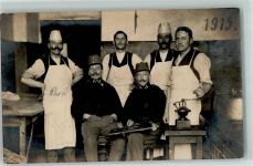WK I Soldatenleben Küche Köche Kaffeemühle 1915 Foto AK