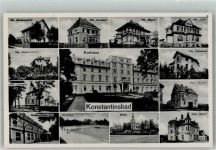 Konstantinovy Lázne Konstantinsbad Foto AK Hotel Kurhaus Pension