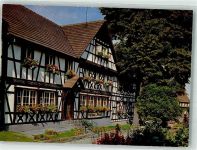 77887 W7595 Sasbachwalden Foto AK Gasthaus Pension Engel