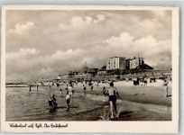 25980 W2280 Westerland 1943 Foto AK Schwimmbad Strand
