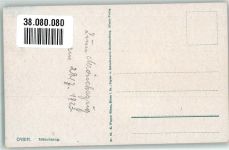 02797 O8806 Kurort Oybin 1923 Künstlerkarte Mönchszug über den Friedhof vor dem Kloster Silesia-Verlag