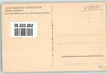 01848 O8352 Hohnstein Radierung sign. Henne, A. Jugendburg