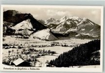 83246 W8218 Unterwössen Foto AK Geigelstein Breitenstein Winter