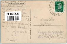 09648 O9250 Mittweida 1927 Sonderstempel Kinderheim Erziehungsheim Knabenhaus