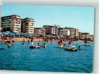 30016 Jesolo 1966 Foto AK Schwimmbad Strand Hotel