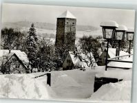 78048 W7730 Villingen -Schwenningen Foto AK Denkmal Romäusturm Winter