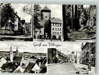 78048 W7730 Villingen -Schwenningen Foto AK Josephs- Gasse Narrobrunnen Obere Straße Riettor