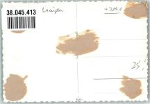 79801 W7891 Bergöschingen , Baden Gebrauchsspuren Gasthaus Deutscher Kaiser Ort handschriftlich