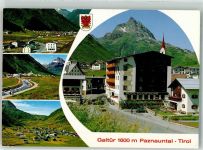 6563 Galtür Foto AK Hotel Fluchthorn