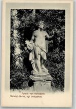 97209 W8707 Veitshöchheim Foto AK Denkmal Apollo von Belvedere kgl. Hofgarten