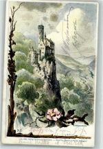 72805 W7414 Lichtenstein , Württ 1900 Lithographie / Künstlerkarte Schloss