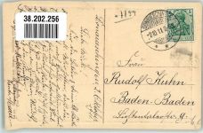 88633 W7799 Heiligenberg , Baden 1911 Prägedruck Schloss