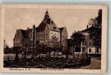 06618 O4800 Naumburg Saale 1924 Foto AK Reform Realgymnasium