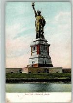 New York City Foto AK Denkmal Statue of Libertiy