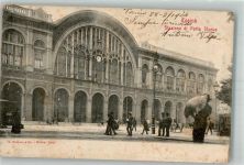 10100 Torino Turin 1902 Gebrauchsspuren Bahnhof