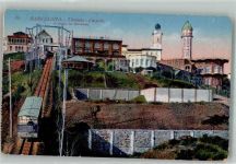 Barcelona Foto AK Bergbahn Tibidabo Cuspide
