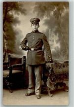 Atelier Foto Uniform WK I 1916 Privatfoto AK
