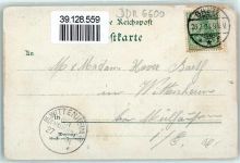 07973 O6600 Greiz 1904 Gebrauchsspuren Brücke Denkmal