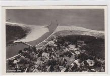 Fliegeraufnahme vom Ostseebad Deep - Mrzezyno / Kreis Greifenberg - Gryfice ungelaufen Gute Erhaltung.