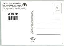 18209 O2560 Bad Doberan Foto AK Bäderbahn Dampflokomotive 992331-9 Molli Fotogaf Kloock