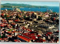 Konstantinopel Istanbul Foto AK Blaue Moschee Hagia Sophia Moschee
