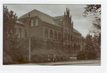 Stendal mit Gymnasium ungelaufen kleiner Knick unten links, sonst gut erhalten.