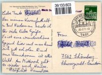 72108 W7407 Bad Niedernau - Sanatorium Bad Niederau Speisesaal