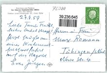 75399 W7267 Unterreichenbach , Kr Calw - Gasthaus und Pension zur Oberen Karpfenhardter Mühle