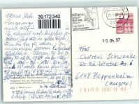 W2192 Helgoland Kai mit Strandhalle und Bäderschiff Wilhelmshaven Seebäderschiff 1987