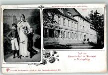 W8591 Bad Alexandersbad Schloss hier wohnte Königin Luise AK Adel Königin Luise
