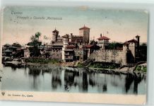 10100 Torino Turin Gebrauchsspuren Villaggio e Castello Medioevale