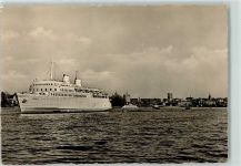 18055 O2500 Rostock - Fährschiff Sassnitz Barkasse