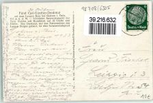 98708 O6301 Gehren , Thür - Langen Berg Carl-Günther-Denkmal