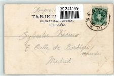 Madrid 1905 - Corrida de Toros Guerrita despues de una estocada Ort lt. Stempel