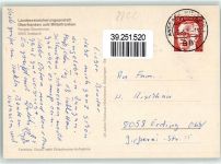 91522 W8800 Ansbach , Mittelfr - Landesversicherungsanstalt Oberfranken und Mittelfranken Rangau Sanatorium