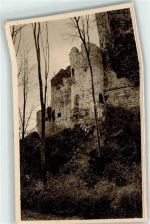 79539 W7850 Lörrach Foto AK Röttlerschloss Hinterer oberer Wachturm Wehrgang Scan verzogen