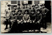 Gruppenfoto Uniform WK I Privatfoto AK