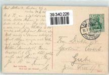 Bad Altheide Polanica Zdroj 1911 Gebrauchsspuren Blick nach dem Höllental