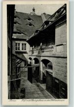01796 O8300 Pirna - Hinterhof in der Schloßstraße