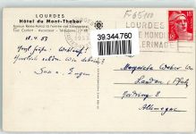 65100 Lourdes - Hotel du Mont Thabor